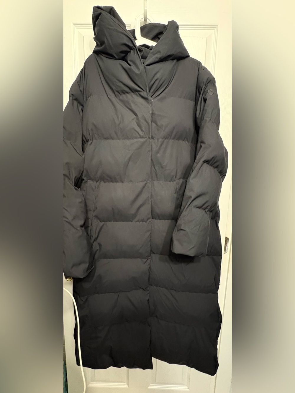 Frank and Oak Highland long puffer jacket